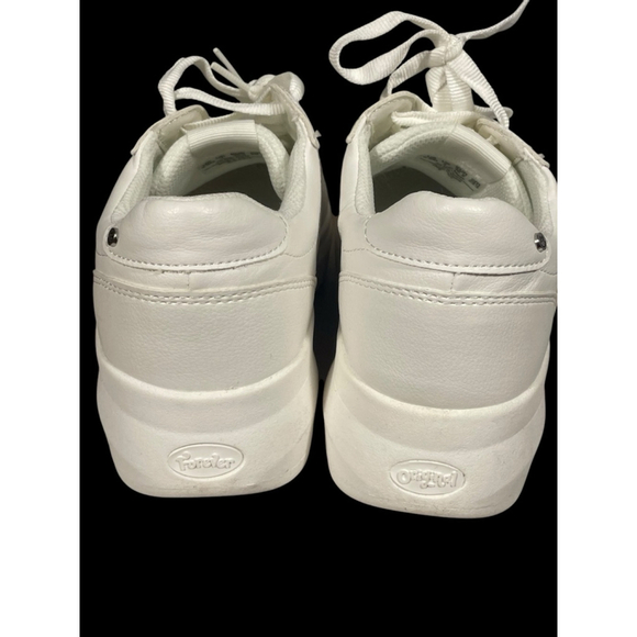 Size 6.5 Dr. Scholl's Savoy White Low Top Casual Lace up sneakers *NO INSERTS** - Picture 7 of 8